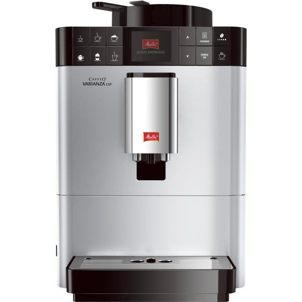 Melitta Kaffeevollautomat Varianza Edelstahl, Schwarz