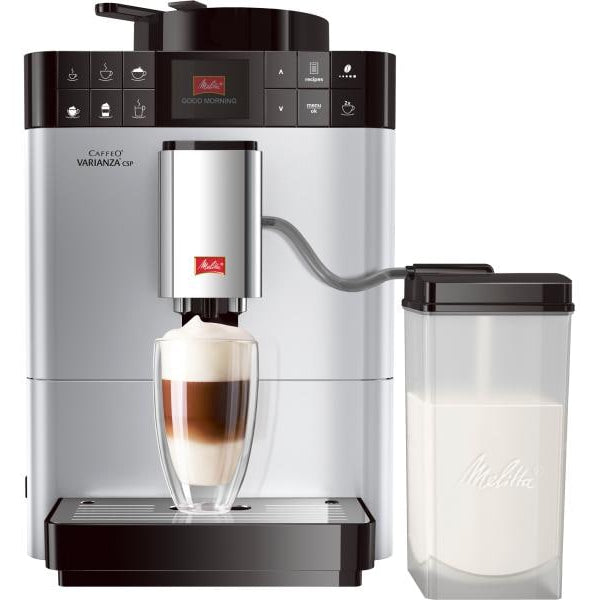 Melitta Kaffeevollautomat Varianza Edelstahl, Schwarz