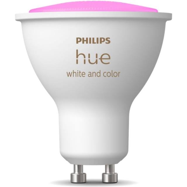 Philips Hue White & Color Ambiance, 4.3W, GU10, Spot, matt