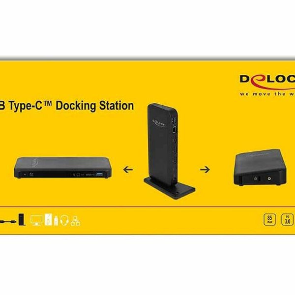 Delock Dockingstation 87746 USB-C - HDMI/DP/LAN/USB