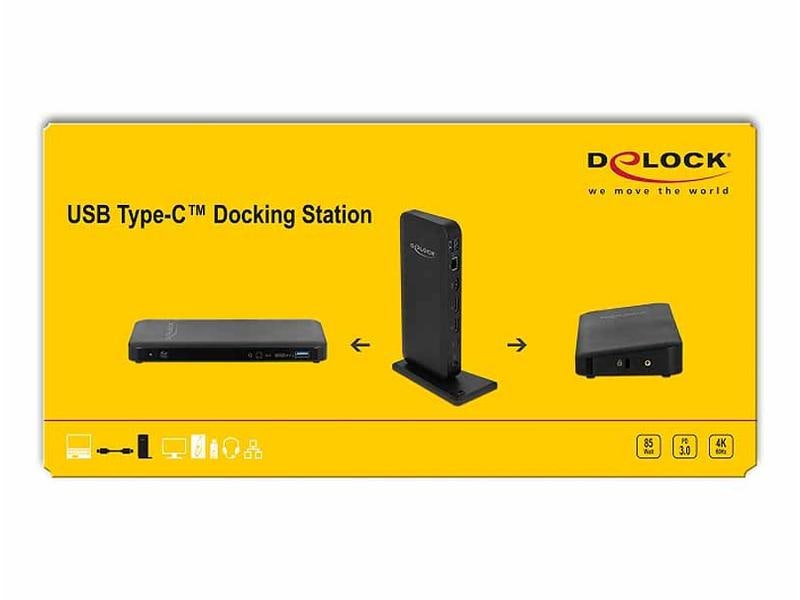 Delock Dockingstation 87746 USB-C - HDMI/DP/LAN/USB