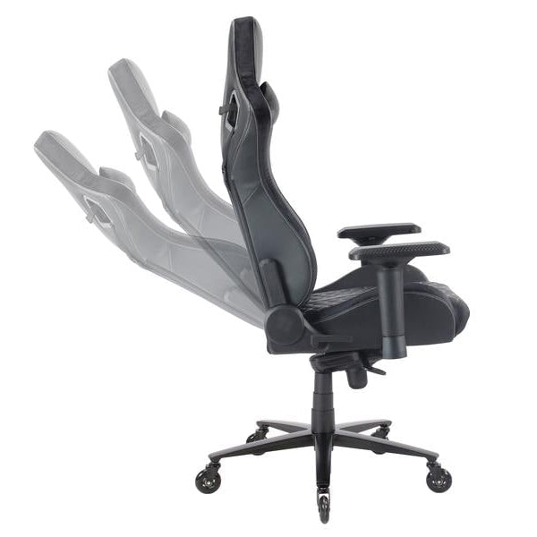 LC-Power Gaming-Stuhl LC-GC-801BW Schwarz