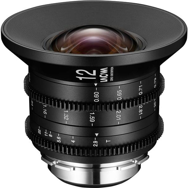 Venus Optic Festbrennweite 12mm T/2.9 Zero-D Cine (Meter) – Canon EF