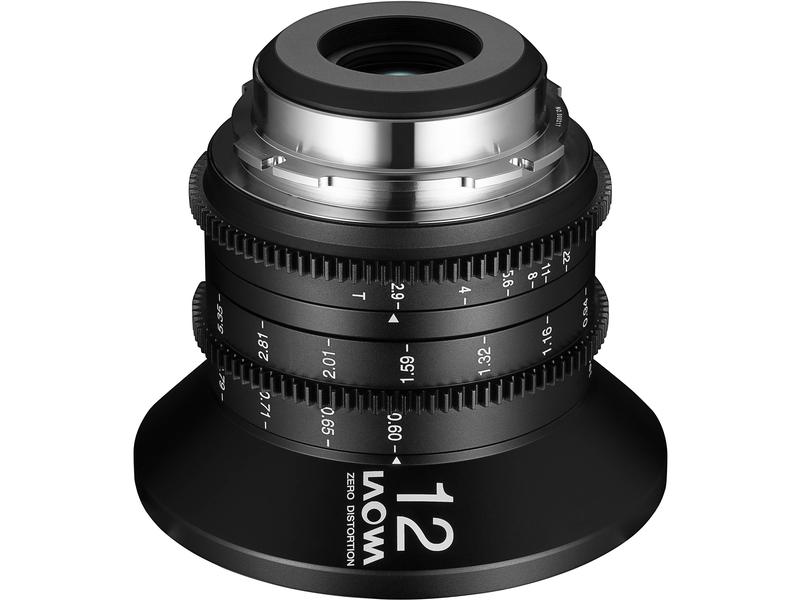 Venus Optic Festbrennweite 12mm T/2.9 Zero-D Cine (Meter) – Canon EF