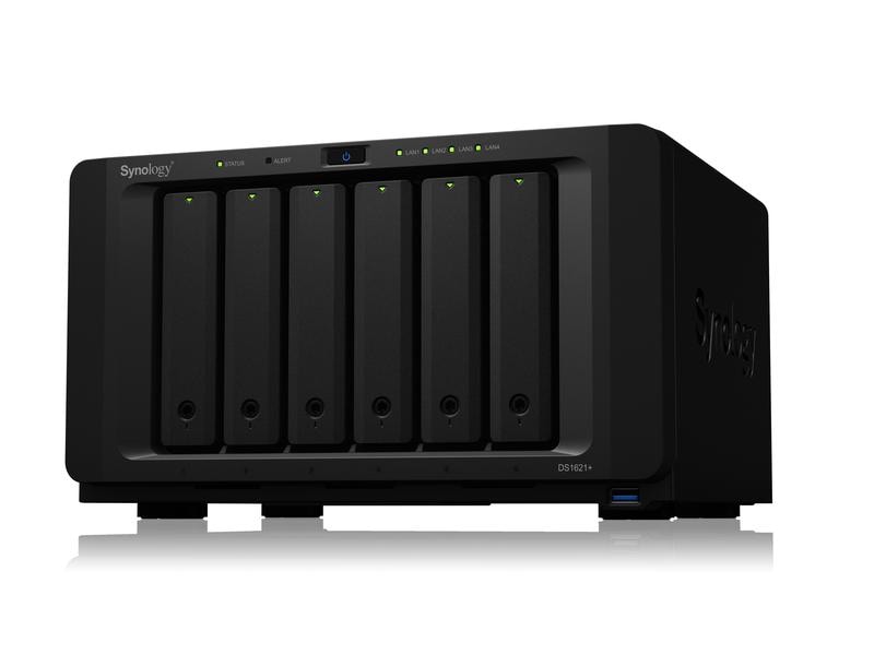 Synology NAS DiskStation DS1621+ 6-bay Synology Plus HDD 36 TB