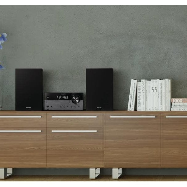 Philips Micro-HiFi Anlage TAM4505/12 Schwarz
