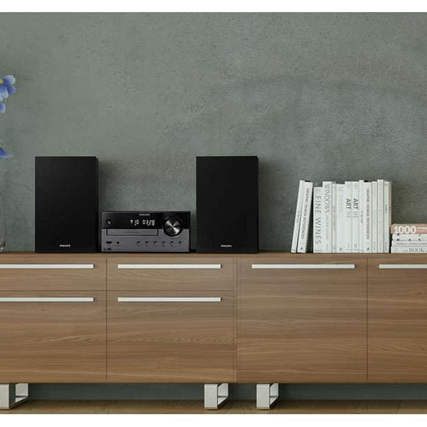 Philips Micro-HiFi Anlage TAM4505/12 Schwarz