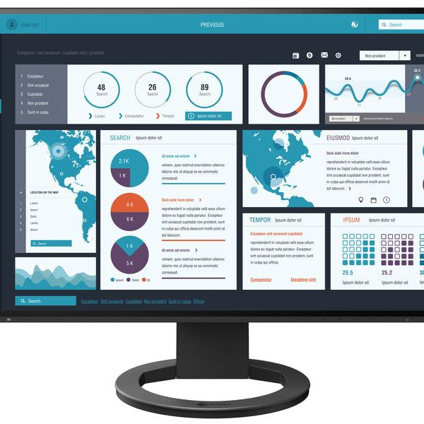 EIZO Monitor EV2795 Swiss Edition Schwarz