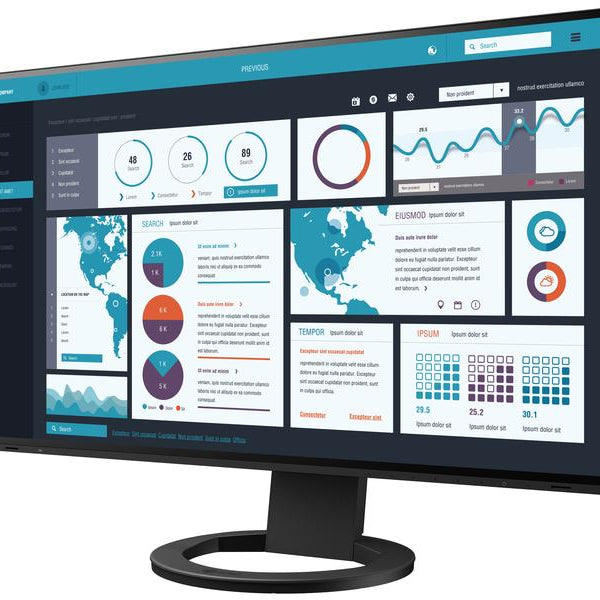 EIZO Monitor EV2795 Swiss Edition Schwarz