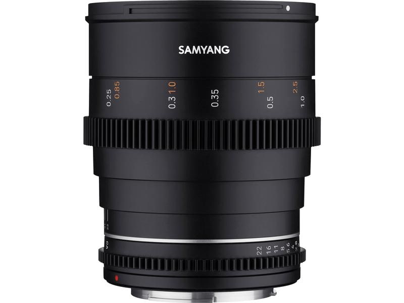 Samyang Festbrennweite VDSLR 24mm T/1.5 Mark II – MFT