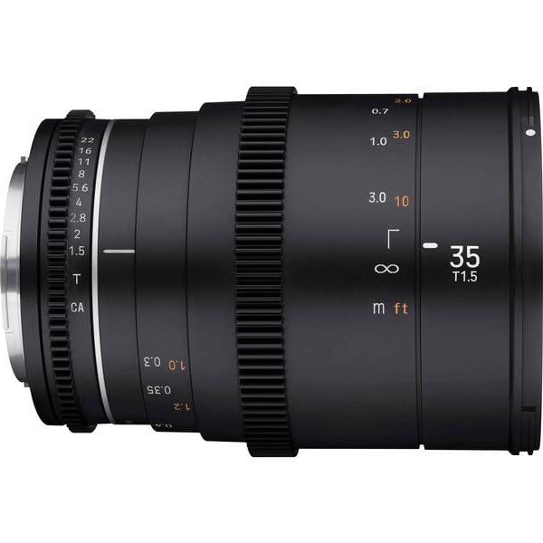 Samyang Festbrennweite VDSLR 35mm T/1.5 Mark II – Nikon F