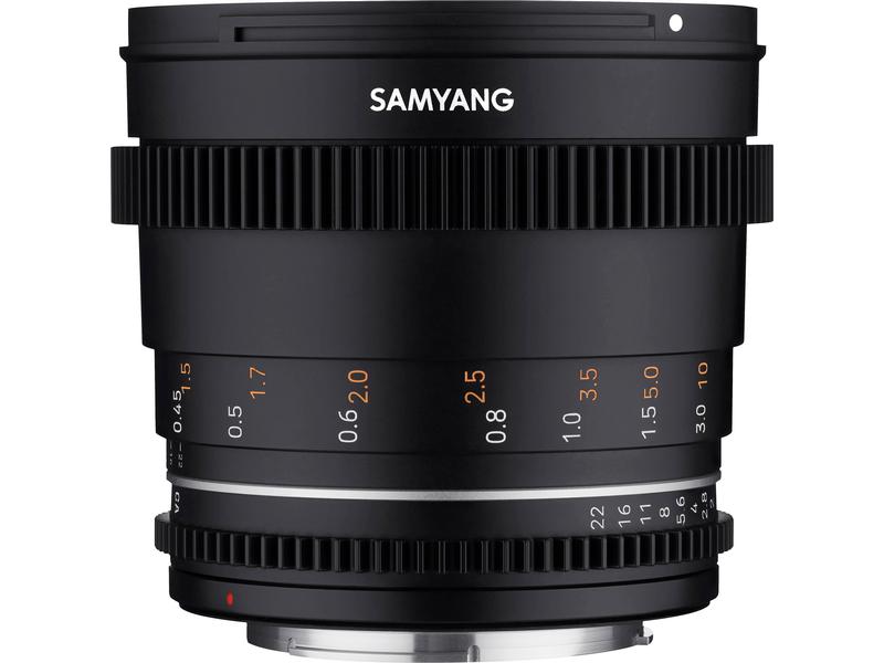 Samyang Festbrennweite VDSLR 50mm T/1.5 Mark II – Sony E-Mount