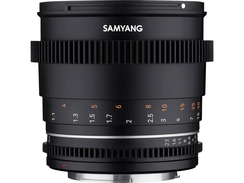 Samyang Festbrennweite VDSLR 85mm T/1.5 Mark II – Canon RF