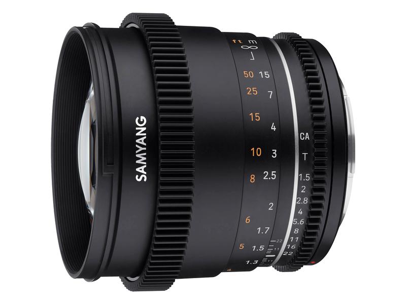 Samyang Festbrennweite VDSLR 85mm T/1.5 Mark II – Canon RF