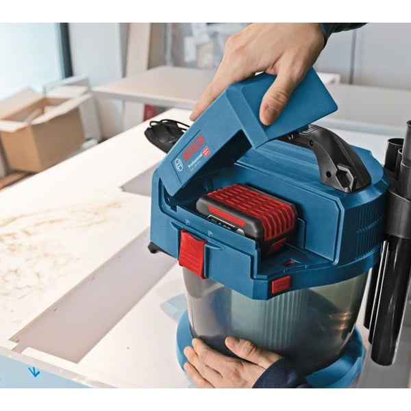 Bosch Professional Akku-Nass-/Trockensauger GAS 18V-10L Solo CLC