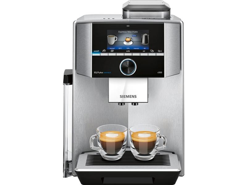 Siemens Kaffeevollautomat EQ.9 plus connect s500 Silber