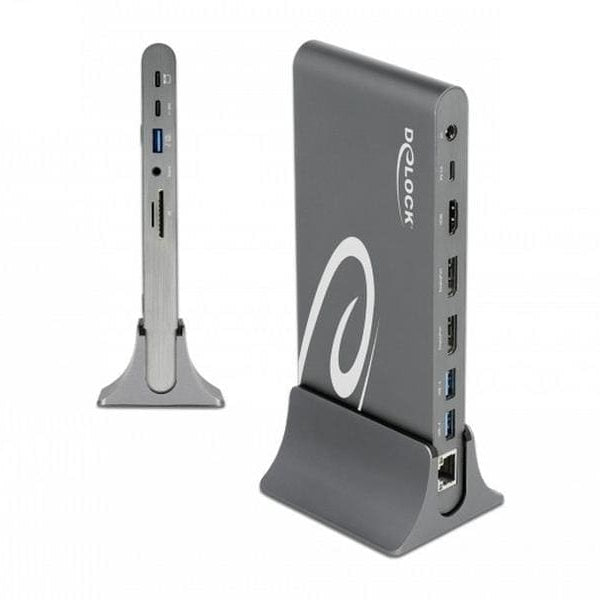 Delock Dockingstation USB-C – USB/SD/LAN/HDMI/DP PD 85W