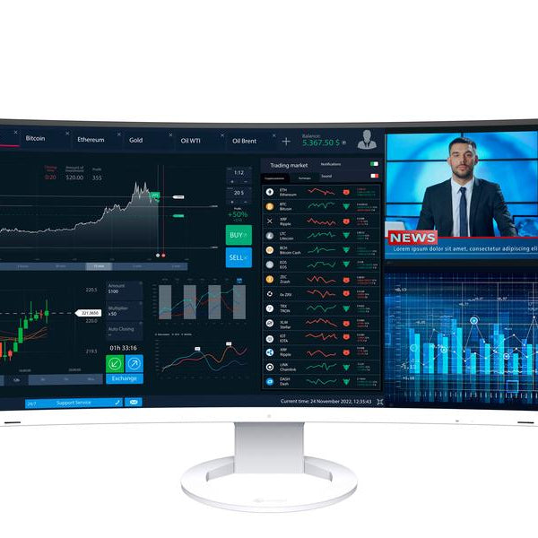 EIZO Monitor EV3895 Swiss Edition Weiss