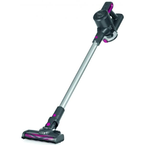 MAXXMEE Akku-Hand- und Stielsauger Zyklon 22.2 V, Anthrazit/Pink