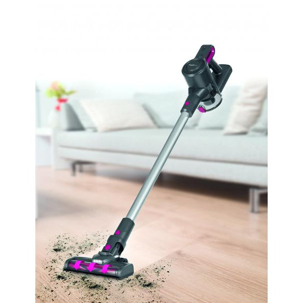 MAXXMEE Akku-Hand- und Stielsauger Zyklon 22.2 V, Anthrazit/Pink