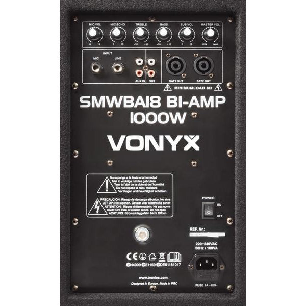 Vonyx Subwoofer SMWBA18