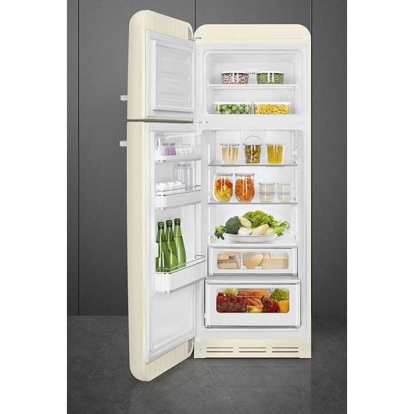 SMEG Kühl-Gefrierkombination FAB30LCR5 Creme