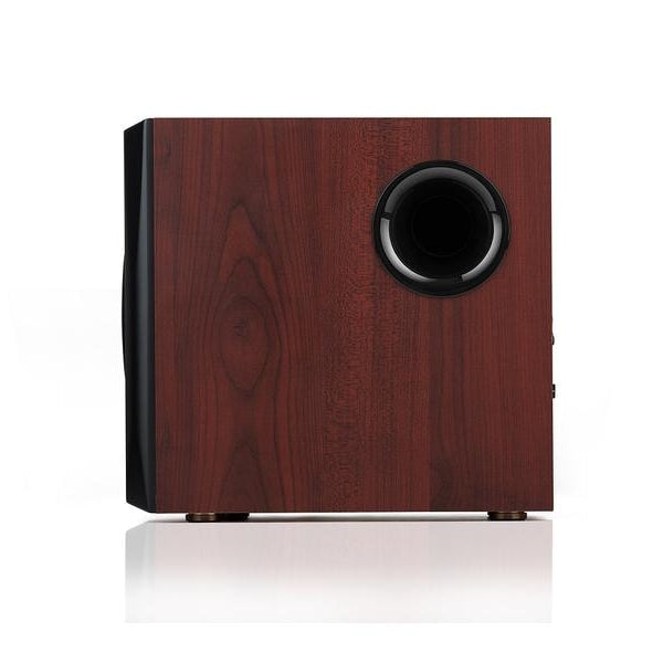 Edifier Regallautsprecher Paar S350DB mit Subwoofer Braun