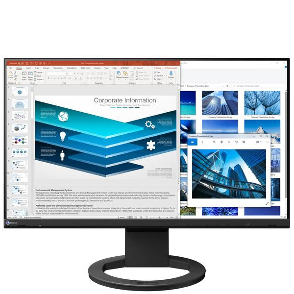 EIZO Monitor EV2480-Swiss Edition Schwarz