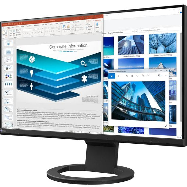 EIZO Monitor EV2480-Swiss Edition Schwarz