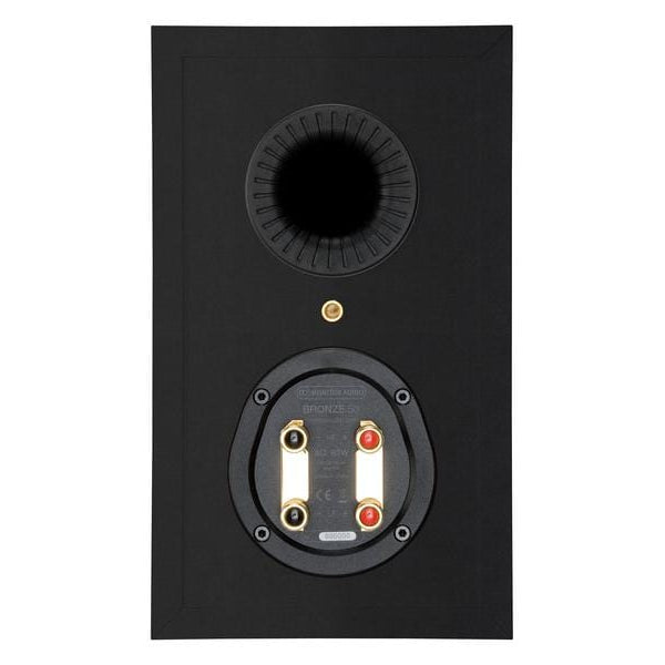 Monitor Audio Regallautsprecher Paar Bronze 50 Schwarz