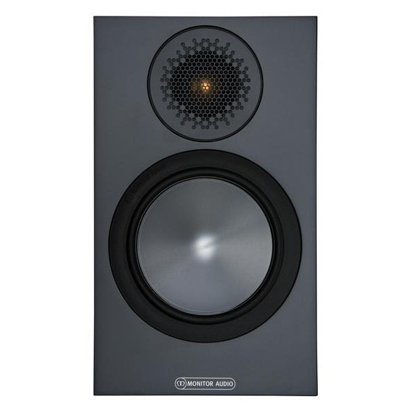 Monitor Audio Regallautsprecher Paar Bronze 50 Schwarz