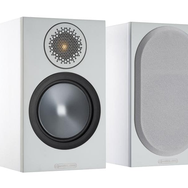 Monitor Audio Regallautsprecher Paar Bronze 50 Weiss