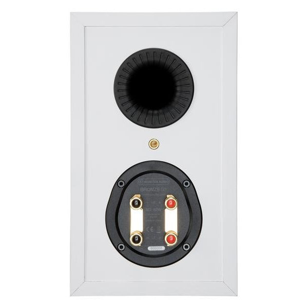 Monitor Audio Regallautsprecher Paar Bronze 50 Weiss