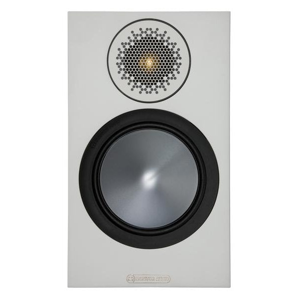 Monitor Audio Regallautsprecher Paar Bronze 50 Weiss