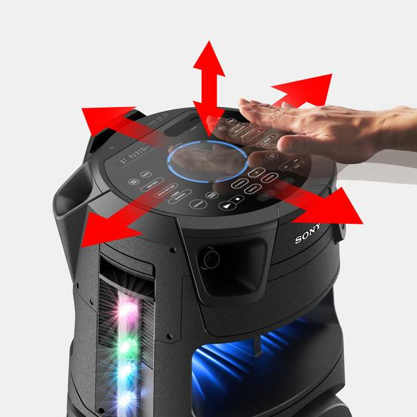 Sony Musik-System MHC-V73D Schwarz