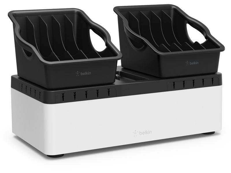 Belkin Multi-Ladestation USB mit Stauraum und tragbaren Behältern