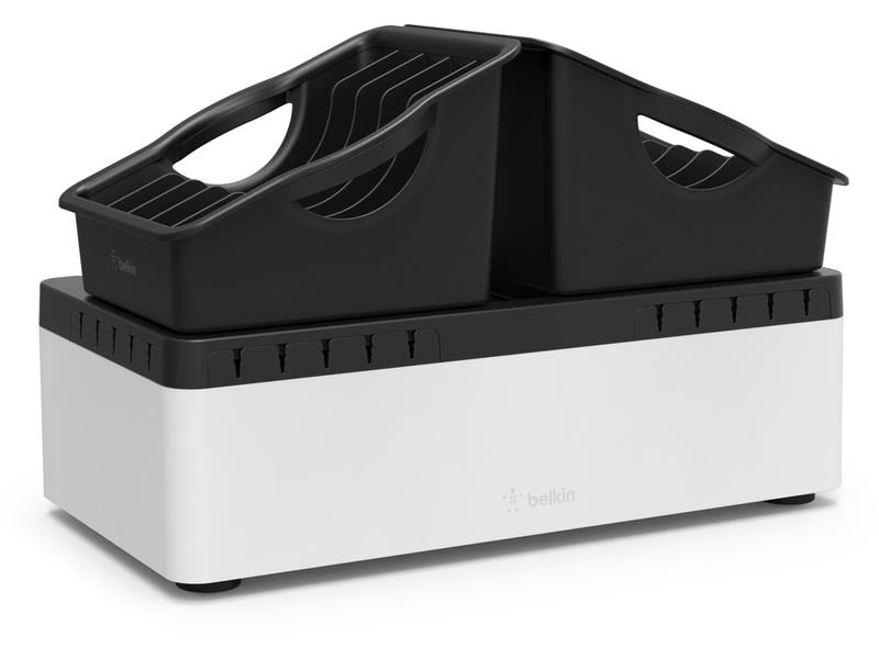 Belkin Multi-Ladestation USB mit Stauraum und tragbaren Behältern