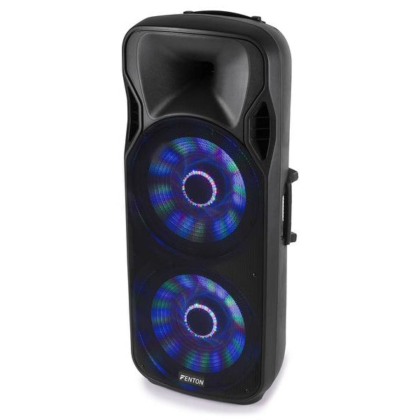 Fenton Lautsprecher FT215LED Aktiv Trolley-Speaker