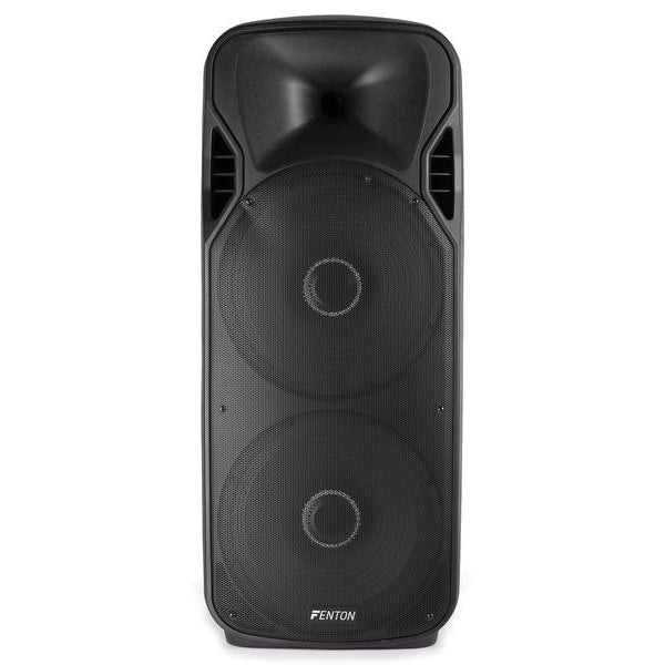 Fenton Lautsprecher FT215LED Aktiv Trolley-Speaker