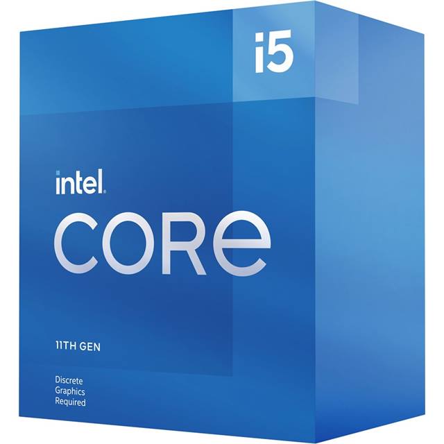 Intel Core i5-11400F (6C, 2.60GHz, 12MB, boxed)