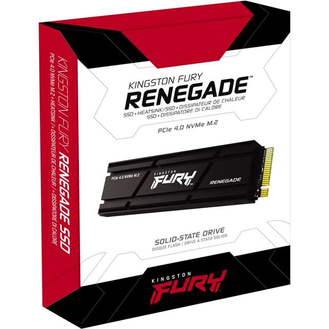 Kingston Renegade PCIe 4.0 NVMe M.2 SSD mit Heatsink - 4TB