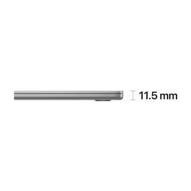 Apple MacBook Air 2023 (15.3" 2.8K, M2-8C CPU, 8GB, 512GB SSD, M2-10C GPU, macOS) - dunkelgrau
