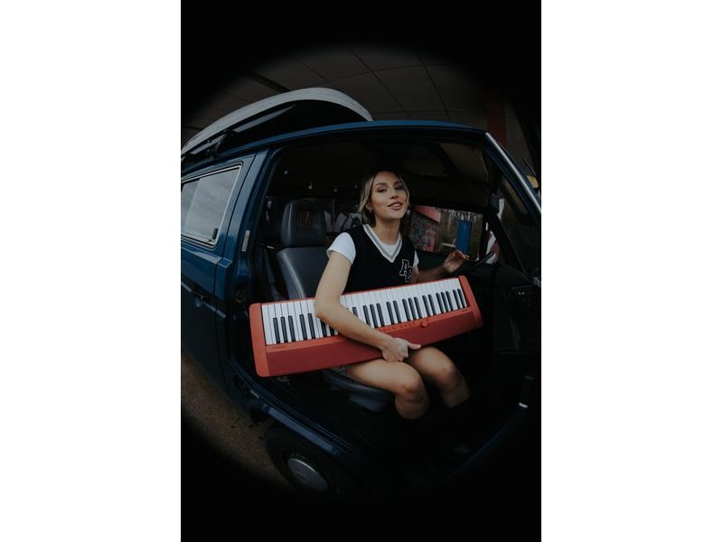 Casio Keyboard CT-S1RD Rot