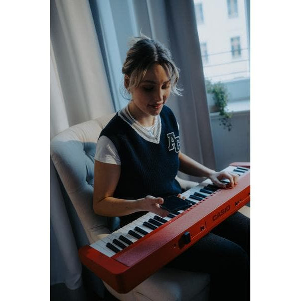 Casio Keyboard CT-S1RD Rot