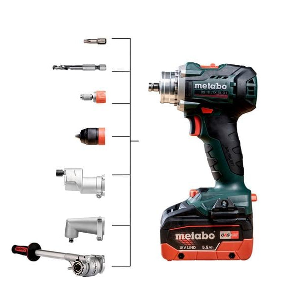 Metabo Akku-Bohrschrauber BS 18 LTX BL Q I Kit
