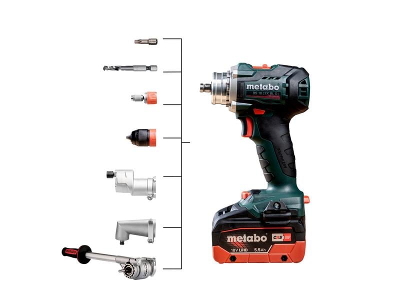 Metabo Akku-Bohrschrauber BS 18 LTX BL Q I Kit