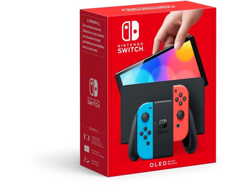 Nintendo Switch OLED-Modell Rot / Blau | redrow.ch