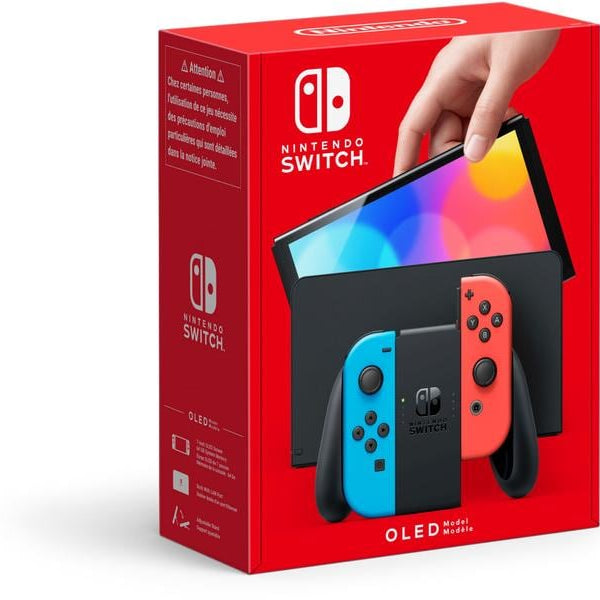 Nintendo Switch OLED-Modell Rot / Blau