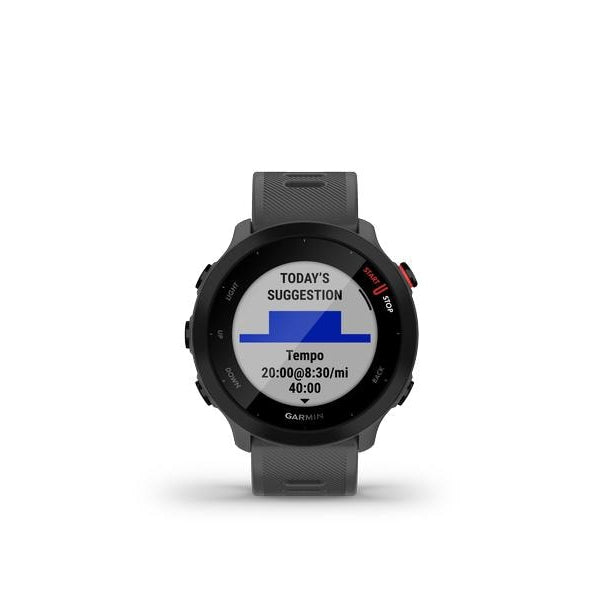 GARMIN Sportuhr Forerunner 55 Grau/Schwarz