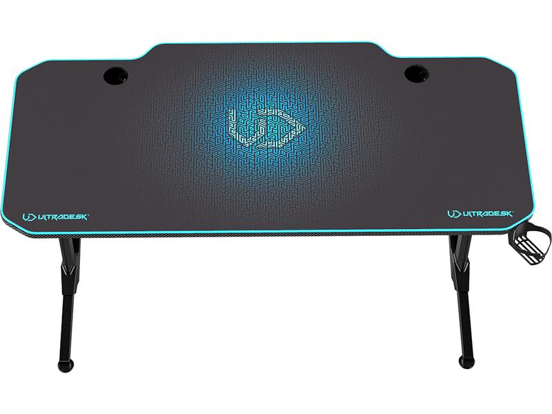 Ultradesk Gaming Tisch Frag Blau